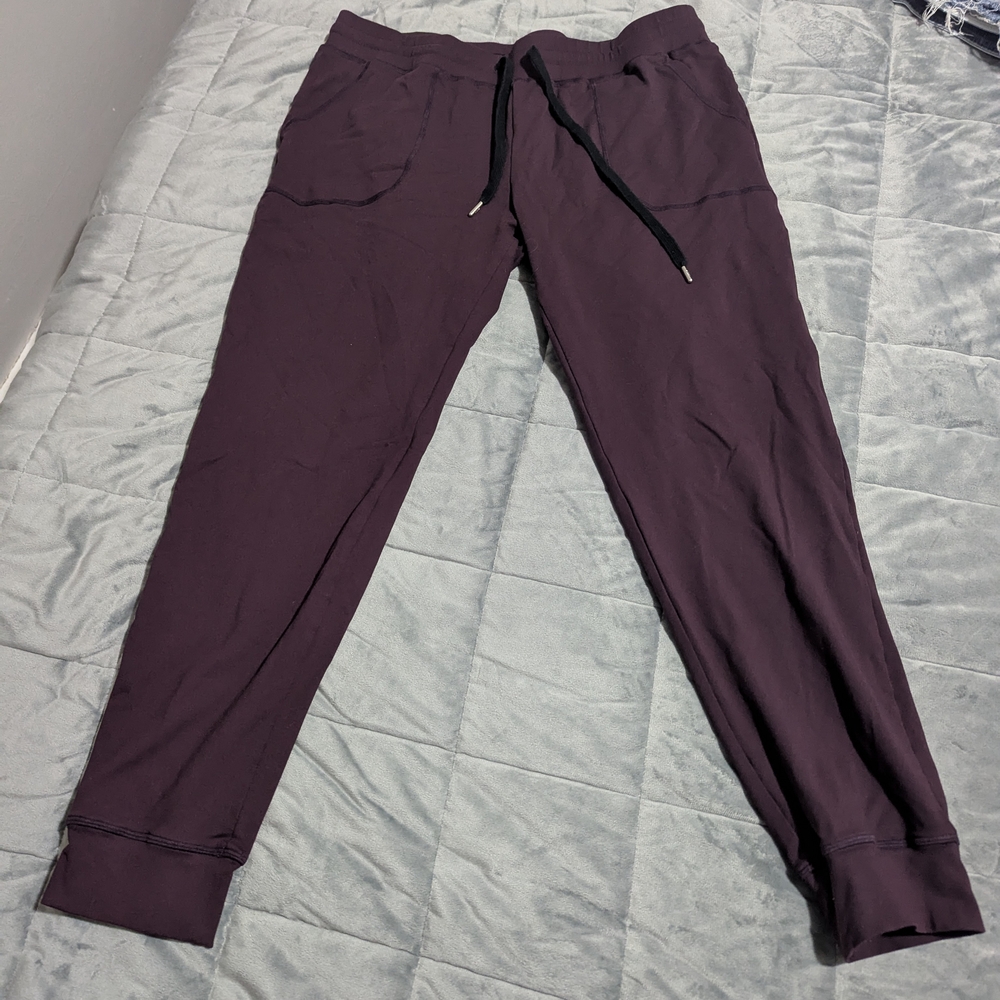 Dark Purple Jogger Pants